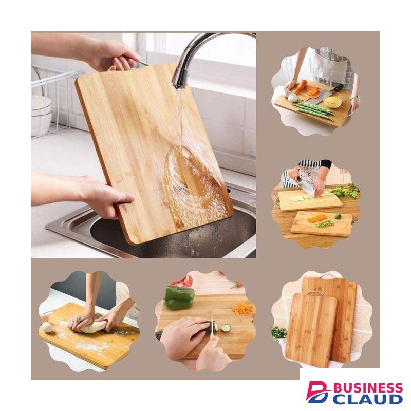 wooden bamboo chopping board