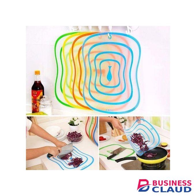 Silicone chopping boards (assorted colour)