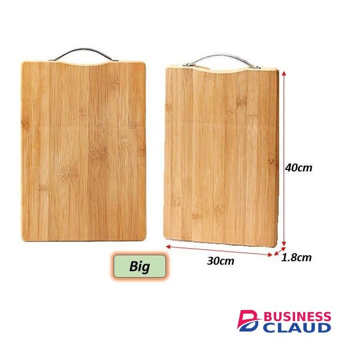 Bamboo Chopping Board – Durable Eco-Friendly Kitchen Cutting Board for Vegetables, Meat, Fruits, and Bread, Knife-Safe Surface, Anti-Bacterial, Lightweight and Easy to Clean