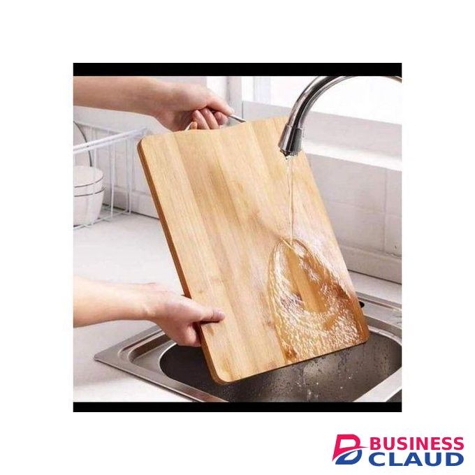 Wooden Chopping Board for Kitchen with Metal Handle, Vegetable Cutting Board for Kitchen Items 20"
