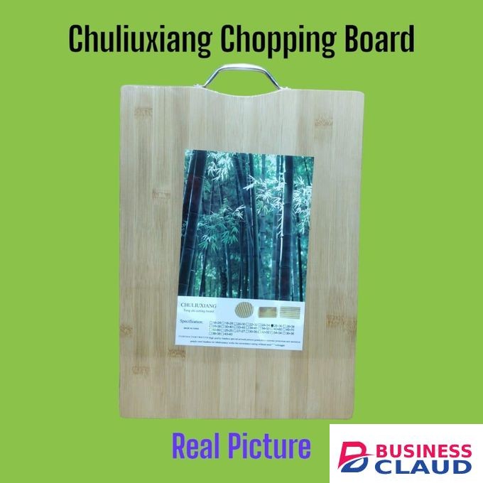 Bamboo Chopping Board provides ample space for chopping vegetables, fruits, meats, and herbs, while being easy to handle and store. Its smooth surface ensures hygienic cutting and easy cleaning, making it a practical addition to any kitchen.