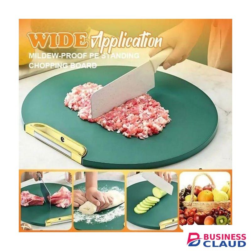 Mildew-Proof & Antibacterial Chopping Board with Anti-Skid Design green