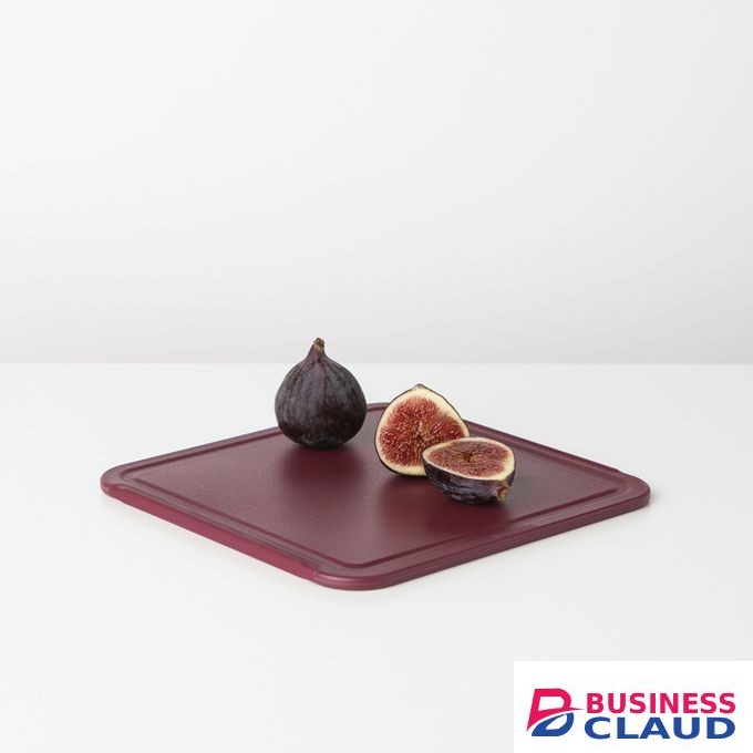 Brabantia 123122- Chopping Board, Medium, TASTY+ - Aubergine Red