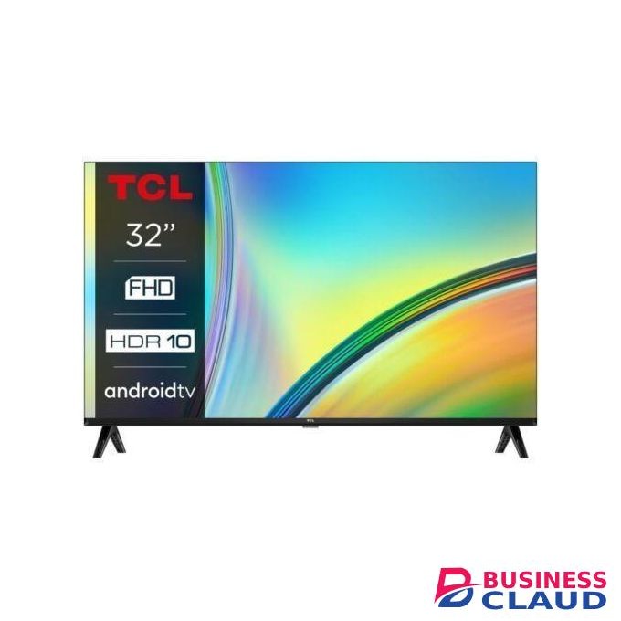TCL 32" inch Smart Android Frameless TV Bluetooth USB HDMI HDR Dolby Audio Netflix Youtube Television Google TV Inbuilt Decoder Built-in Wifi-(1 YEAR WARRANTY)+FREE BRACKET+TV GUARD