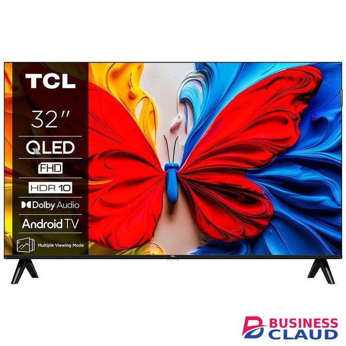 TCL 32" Inch QLED FRAMELESS SMART,GOOGLE TV Bluetooth-Enabled,Netflix/Youtube+FREE TV Guard+Wall Bracket
