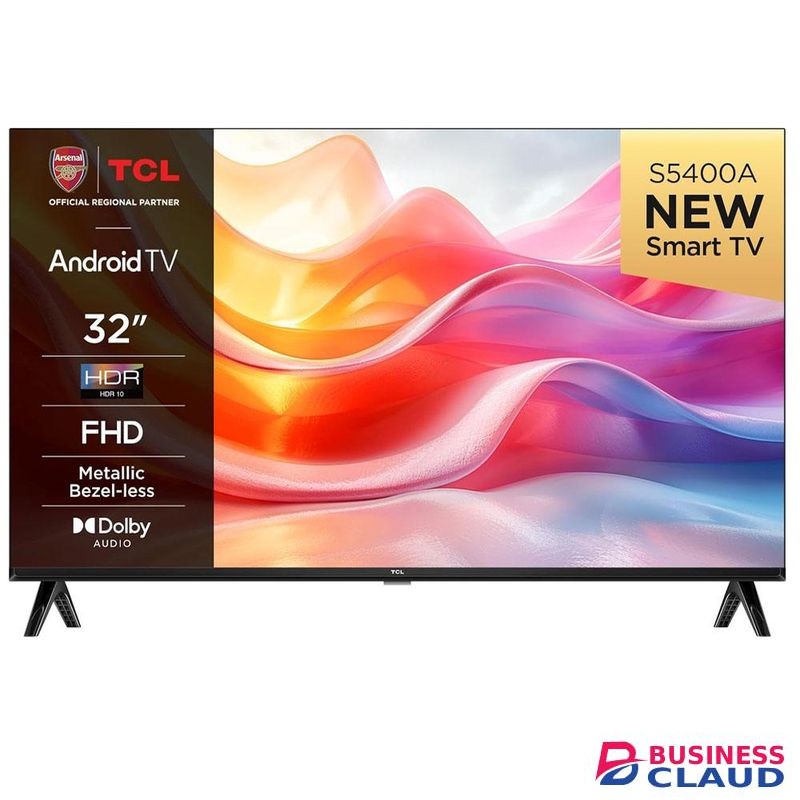 TCL 32" Inch FHD HDR Smart Android Google TV, Netflix,Bluetooth,Wifi ,Inbuilt Decoder+(1YR WRTY)