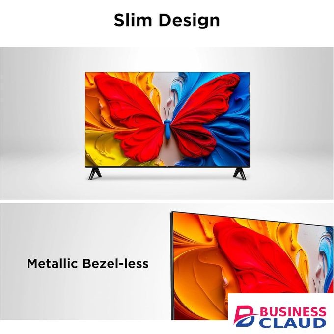 TCL 32" inch QLED Full HD Smart TV 32S5K,Google TV, HDR10, Dolby Audio, Built-in Wi-Fi, Frameless Design