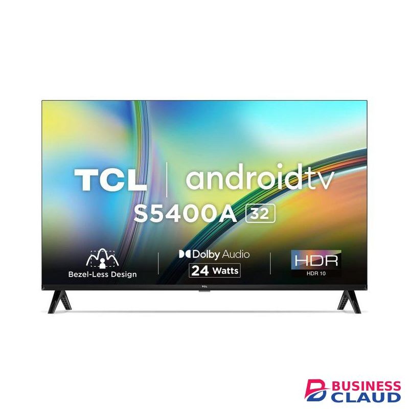 TCL 32" Smart HD Google Tv With Voice Control,Bluetooth,32S5400+2 YEARS WARRANTY