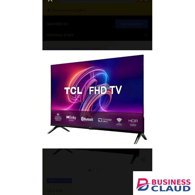 TCL 32S5400-32" Inch- Smart FHD Google-TV,BLUETOOTH