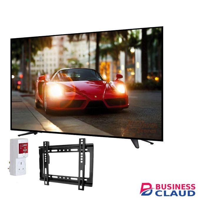 TCL 32" FRAMELESS LATEST GOOGLE TV, VOICE CONTROL, BLUETOOTH, NETFLIX, YOUTUBE + WALL BRACKET + TV GUARD 32S5400
