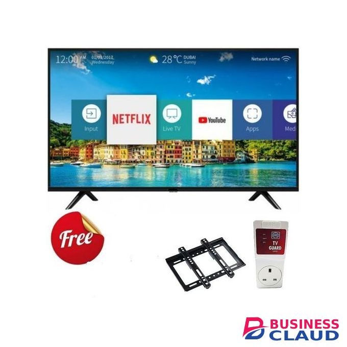 CTC 32 Inch Smart Android TV Inbuilt WIFI Netflix,Youtube With Free Gifts (BG)