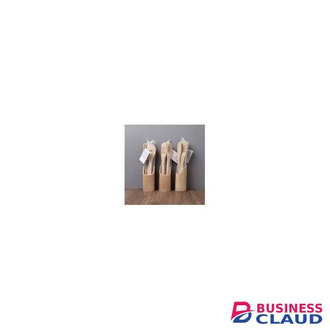 Bamboo Cooking Utensils Mwiko Set – 5-Piece Eco-Friendly Kitchen Tools