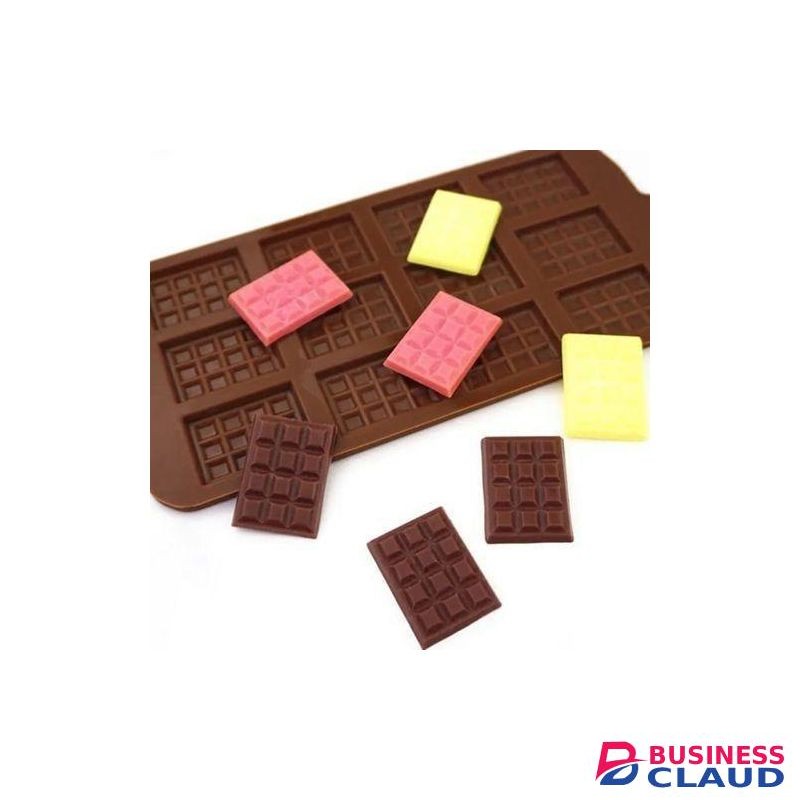 Silicone Chocolate Mold Candy Waffles Mould Shaper