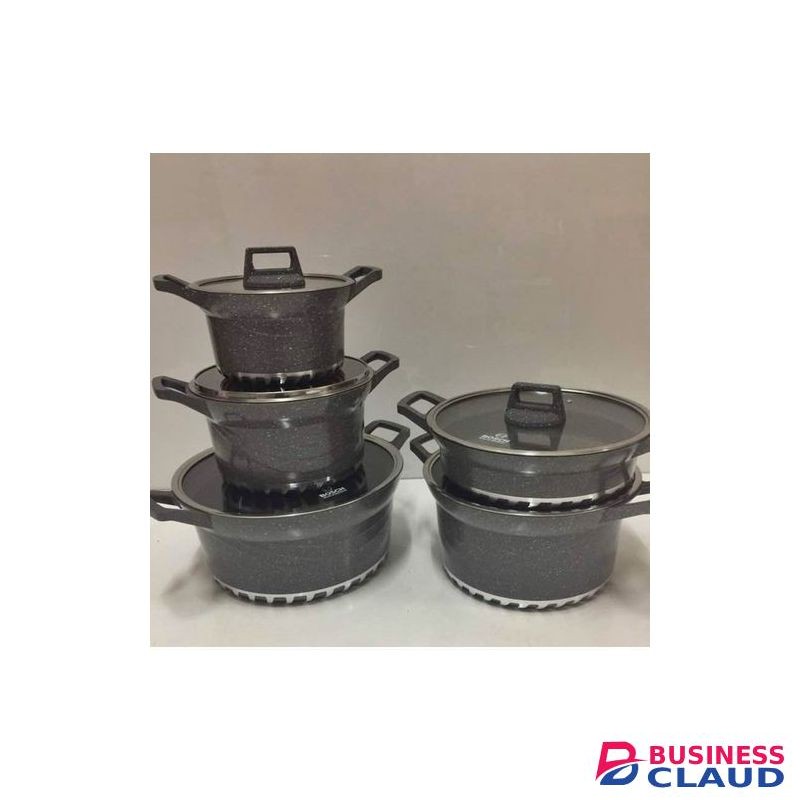 10 Piece Granite Cooking Pots