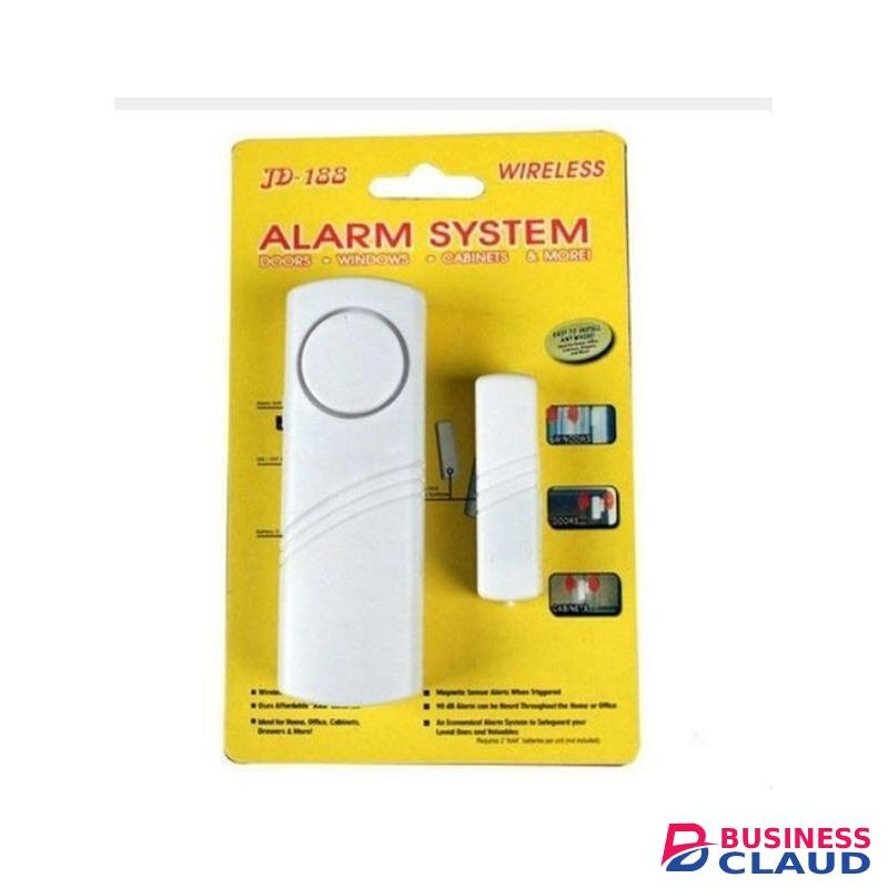 Wireless Anti Theft Magnetic Door and Window Sensor Alarm Burglar Alert Siren