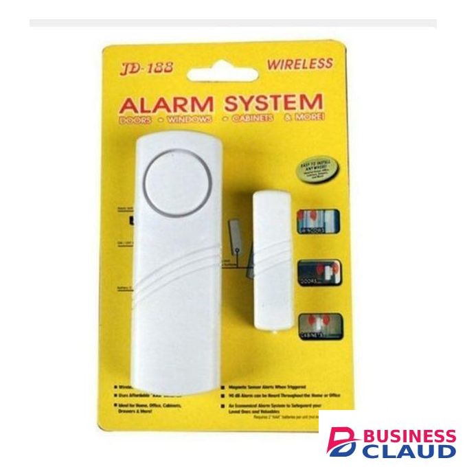 Wireless Anti Theft Magnetic Door and Window Sensor Alarm Burglar Alert Siren