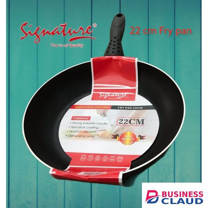 Signature 22cm Non Stick Frying Pan With Bakelite Handle