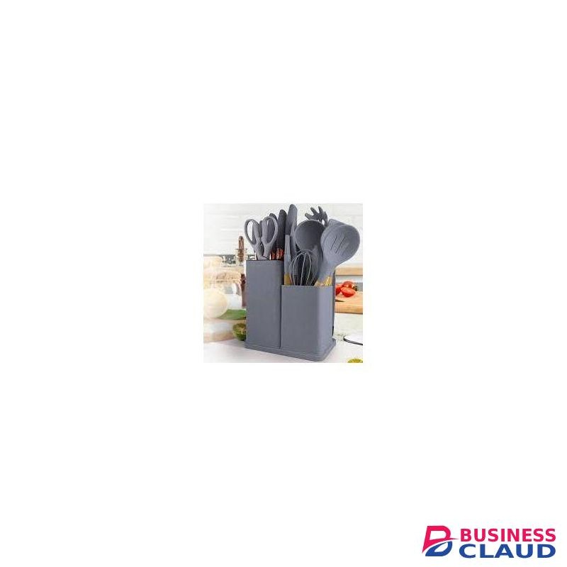 19 Set Piece Silicon Spoons
