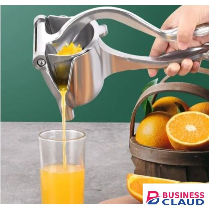 Metallic Manual Fruit Press – Durable Hand Juicer for Fresh Juice, Easy to Use