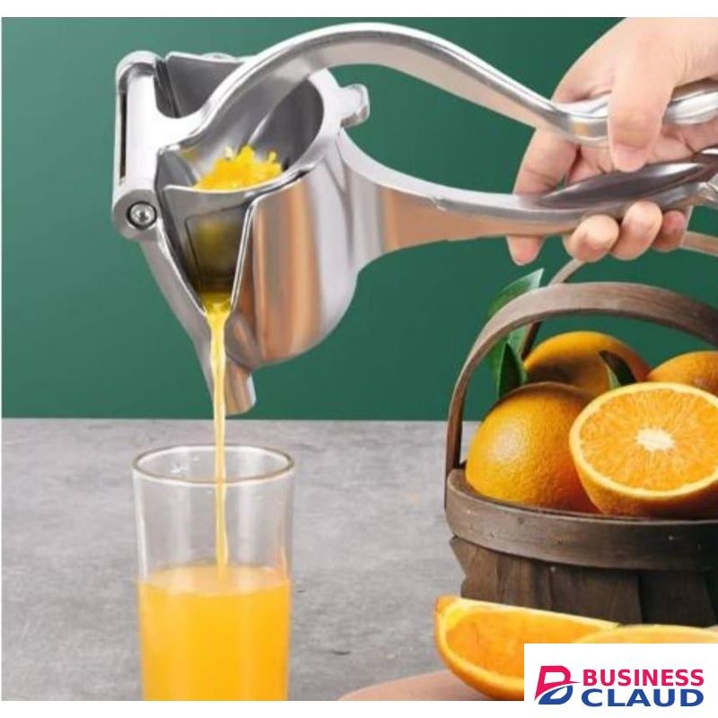 Metallic Manual Fruit Press – Durable Hand Juicer for Fresh Juice, Easy to Use