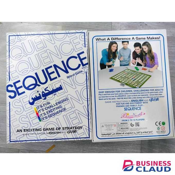Sequence Board Game – Strategy Game for Family, Friends and Team Play