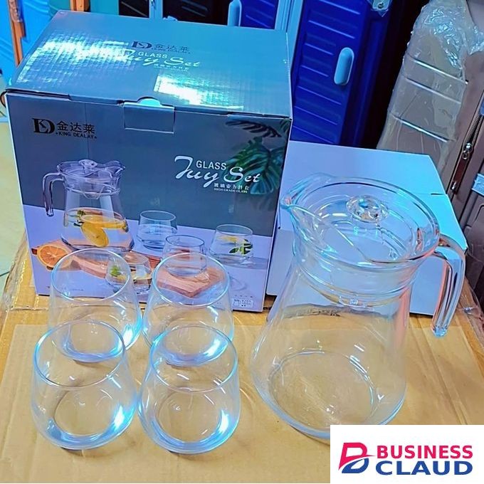 water set 1.3 ltrs jug 4 pcs 300ml tumbler