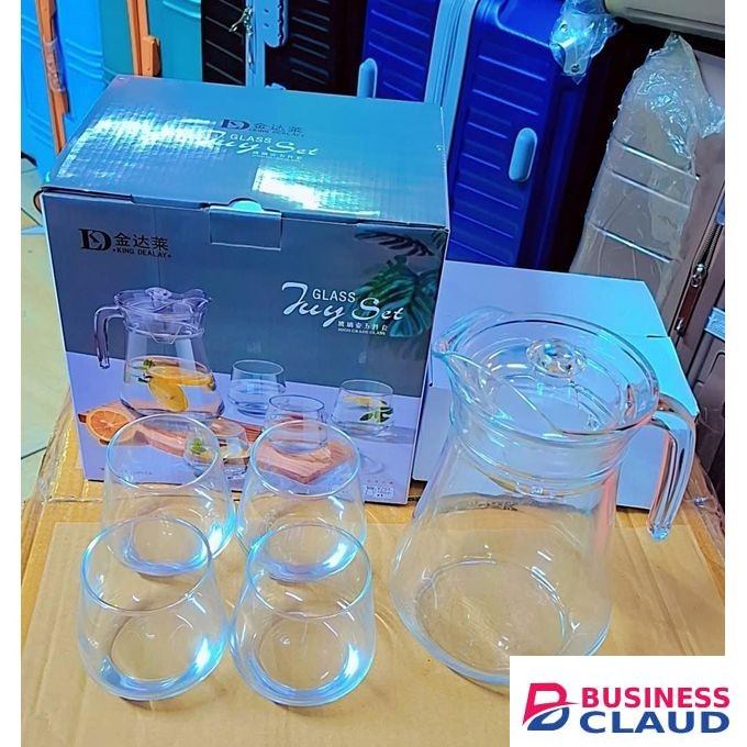 water set 1.3 ltrs jug 4 pcs 300ml tumbler