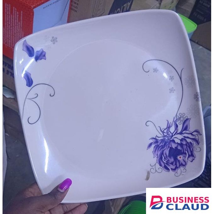 6Pcs Beautiful Melamine Plates