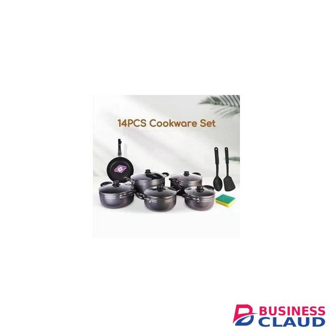 14pcs Tc cookware Set