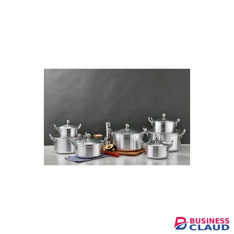 10 Piece High Finish Aluminum stainless steel Cookware Set