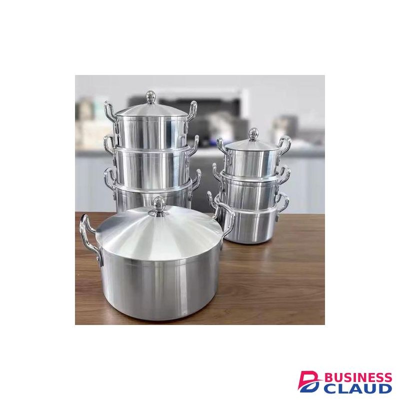 14 PCS Aluminum Casserole Pots Sets Cooking Cookware Sets Thickened High Quality