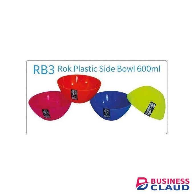 Set of 6pcs RB3 Rok Plastic Bowl Size 14.5cm 450ml