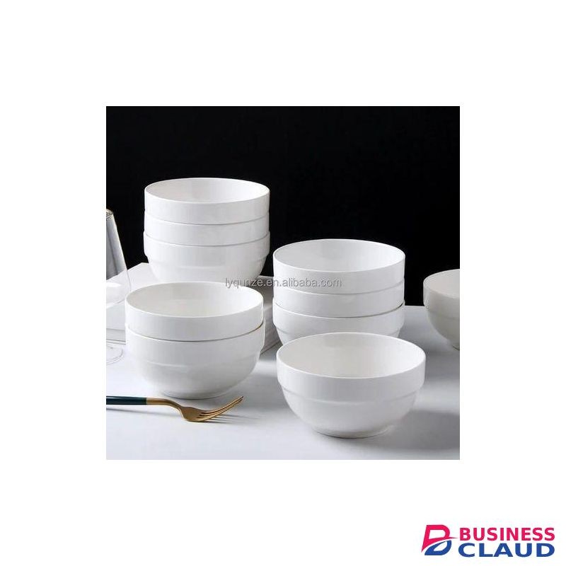Serving Bowls for Cereal Soup Rice Pasta Salad Oatmeal, Thick-edge Non-slip Design 6pcs