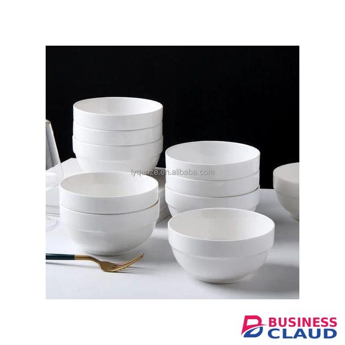 Serving Bowls for Cereal Soup Rice Pasta Salad Oatmeal, Thick-edge Non-slip Design 6pcs