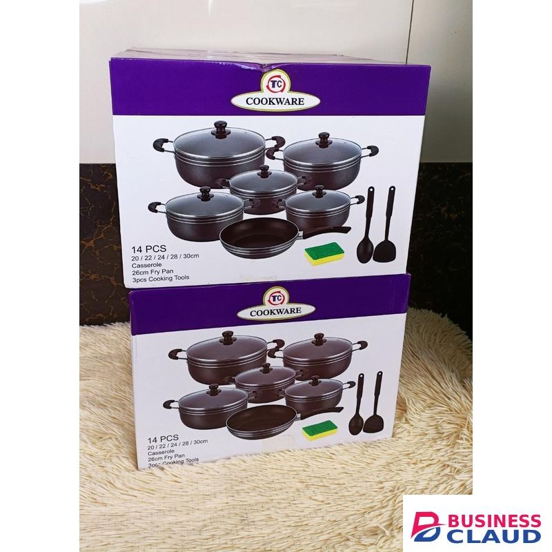 14-Piece Nonstick Cookware Set VL