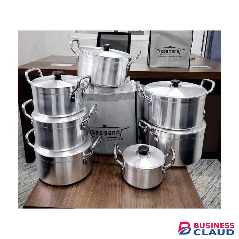 14piece Heavy Alluminium Cooking Saucepan/cooking Pot Set