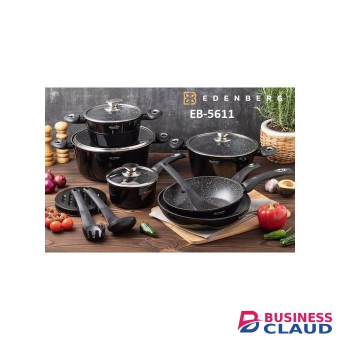 EDENBERG 15pcs Cookware Set.