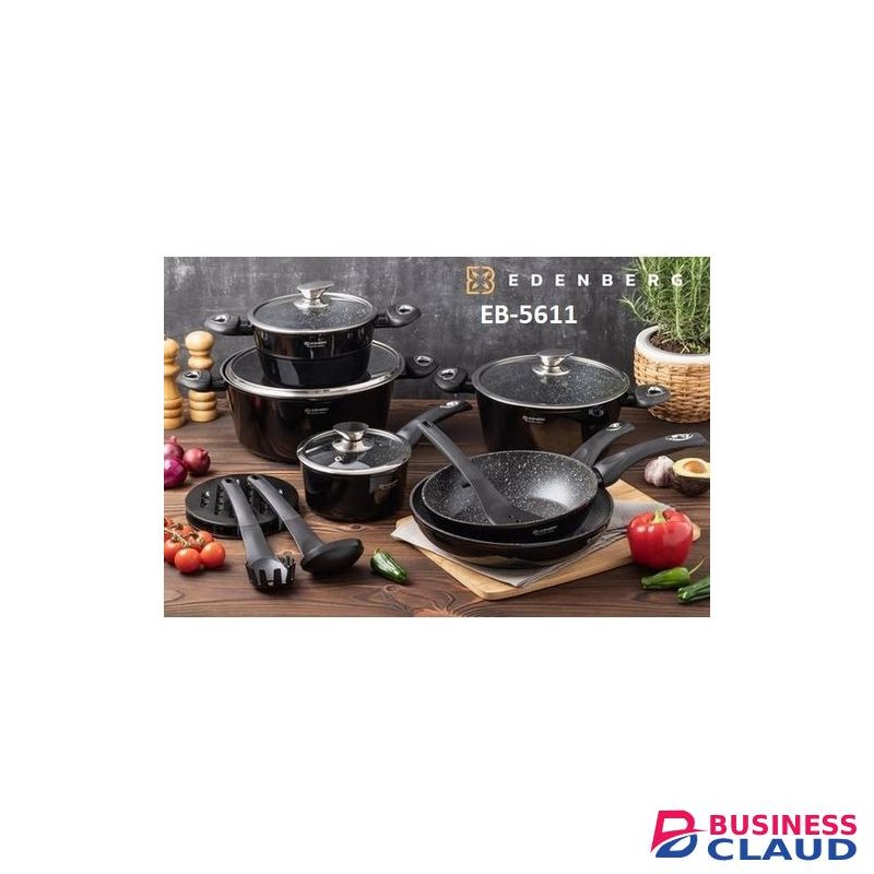 EDENBERG 15pcs Cookware Set.