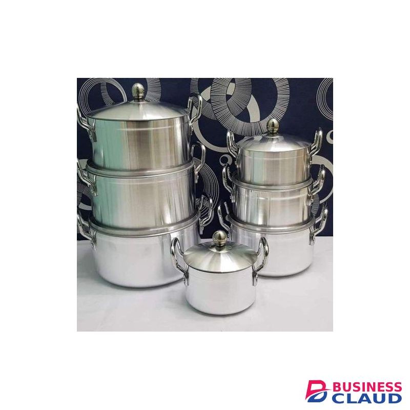 14pcs Aluminum Non Stick Cooking Pot With Lids