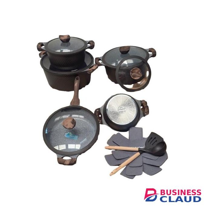 15pc Donnor Glory Cookware Set