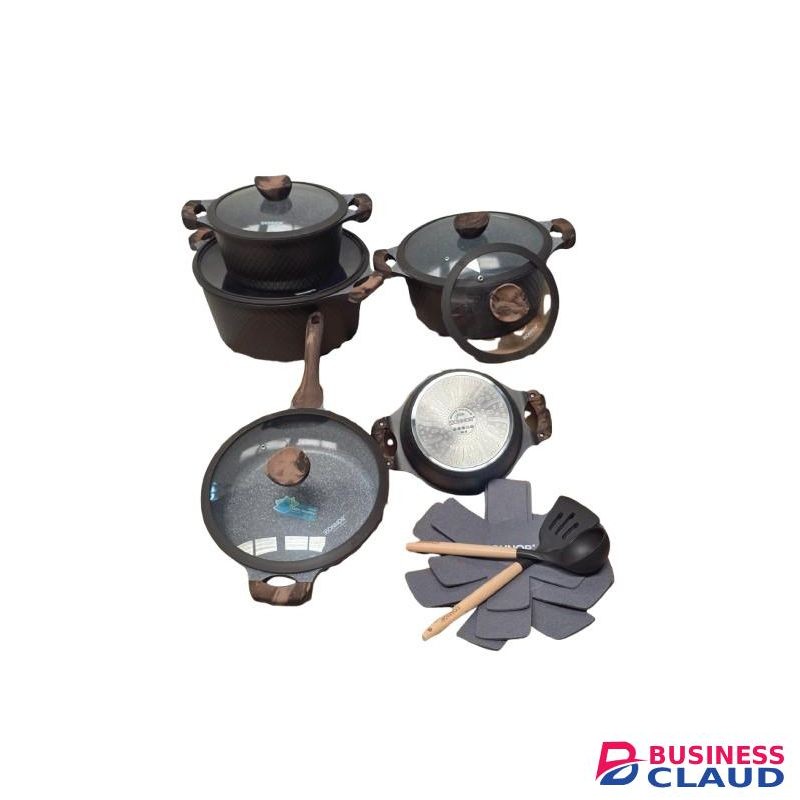 15pc Donnor Glory Cookware Set
