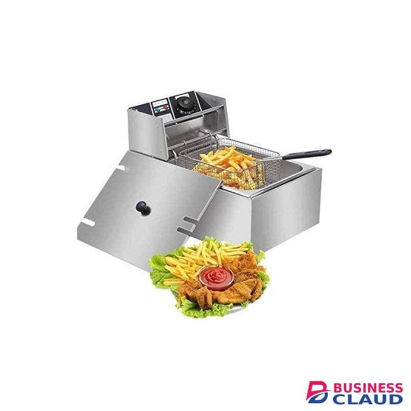 WNGREAT Commercial Deep Fryer Free SCOOPER,CHIPSER,SOCKET EXTENSION