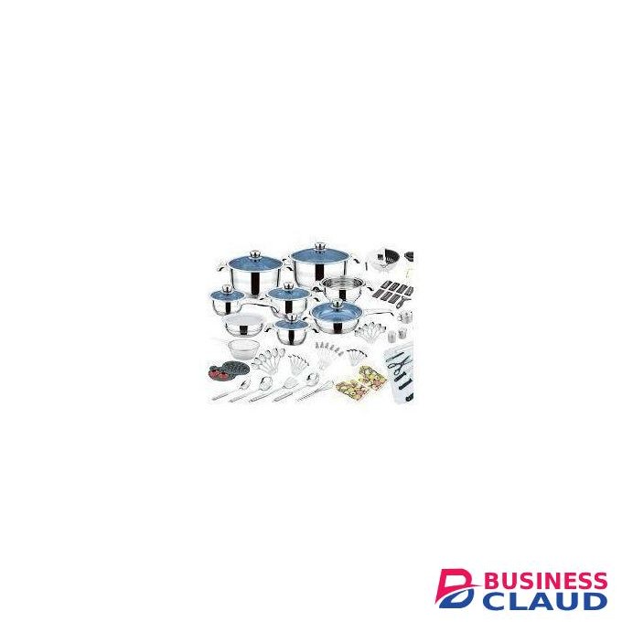 100pcs Stainless Steel Cookware Set