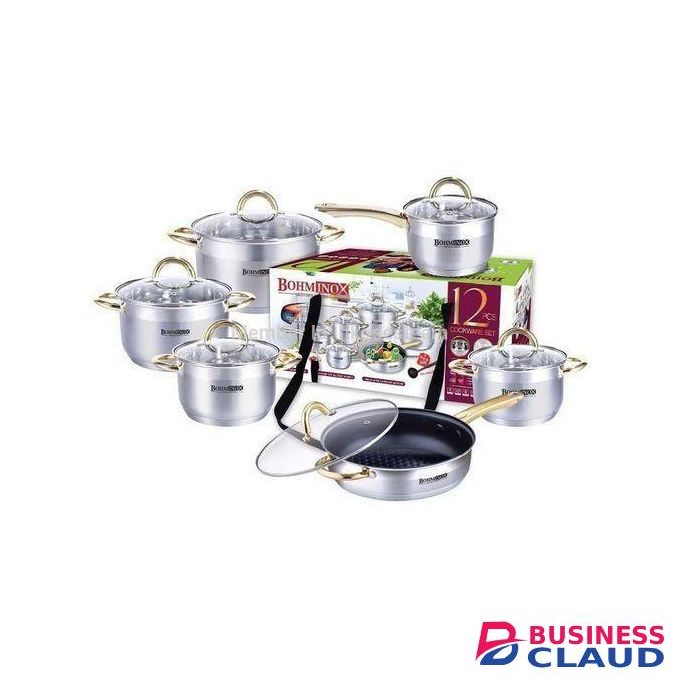 12pc Cookware Peaces/set - BOMINOX