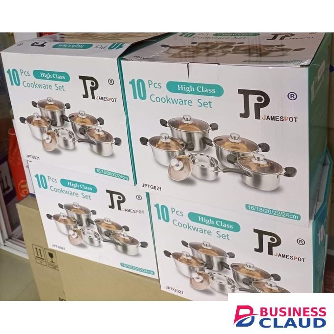 10PC Stainless Cookware set