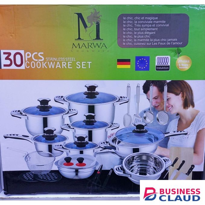 Marwa 30pcs Cookware