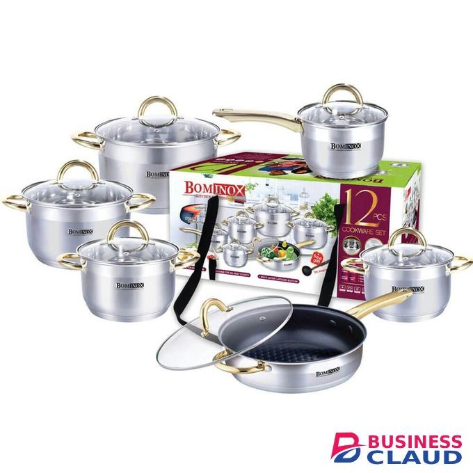 12pcs bominox cookware set