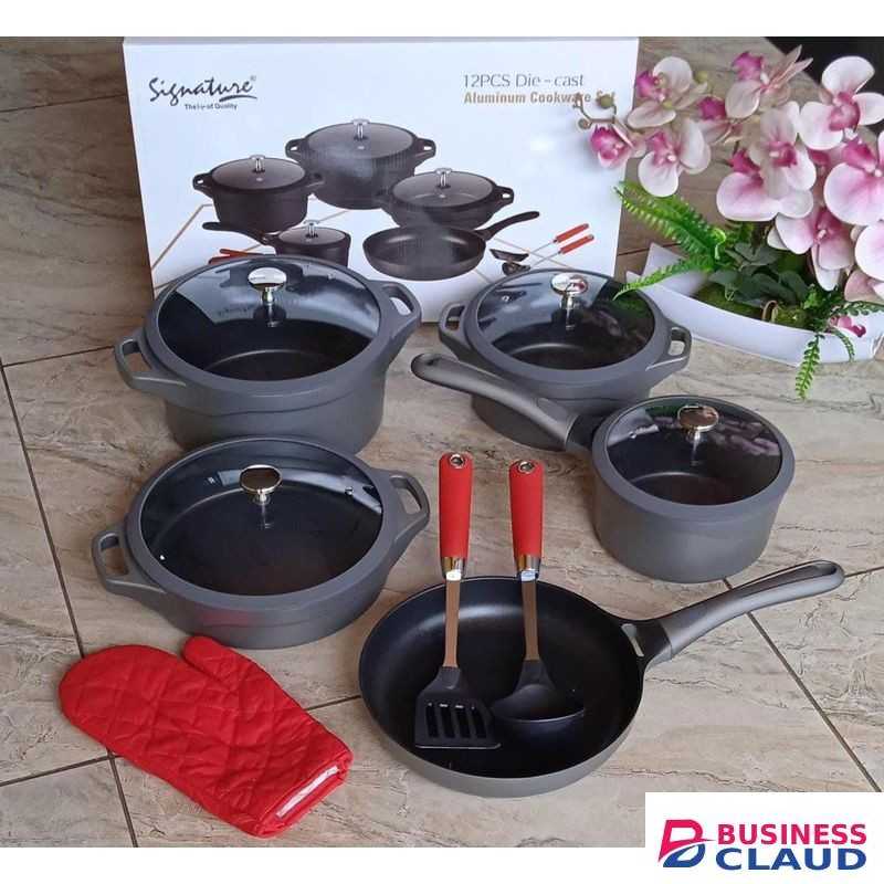 Signature 10pcs Die Cast Cookware.