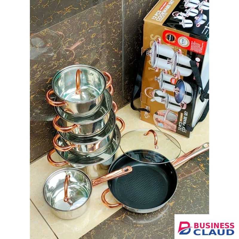 12pc Yimeittal Cookware