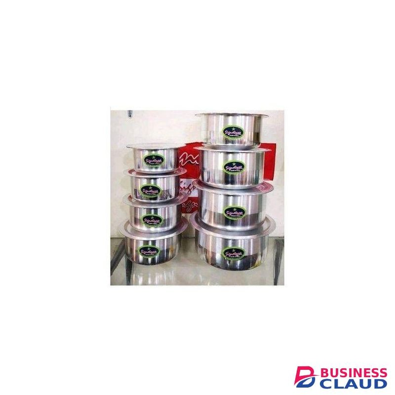 Signature 8PCS Heavy Duty Aluminum Cookware Set/ Sufurias